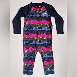 The North Face Baby Amphibious One-Piece
Long-Sleeve Sunsuit - UPF 40+ - 12/18M